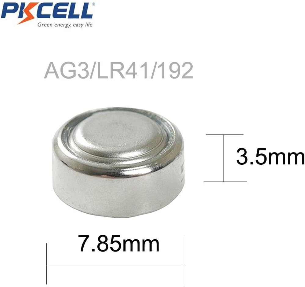 AG3, LR41, 192 Button Battery