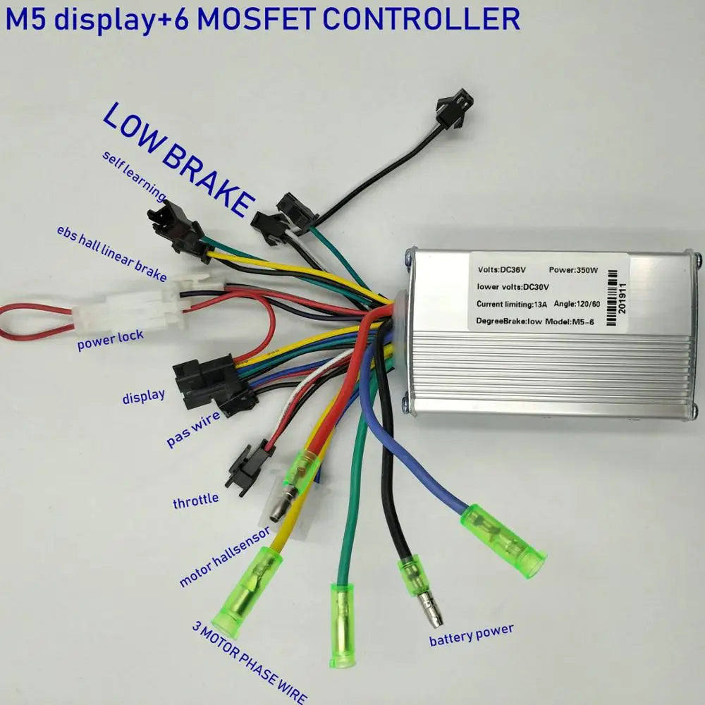 36V 350W M5 Display/Controller Set