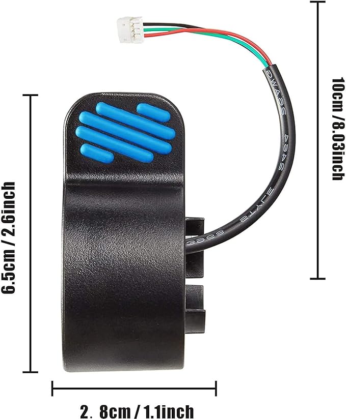 Electric Scooter Thumb Throttle Replacement Compatible for ES1/ES2/ES4 Electric Scooter