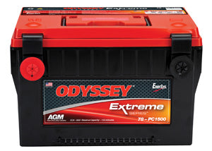 ODYSSEY ODX-AGM78 Extreme Engine Start Battery (78-PC1500)