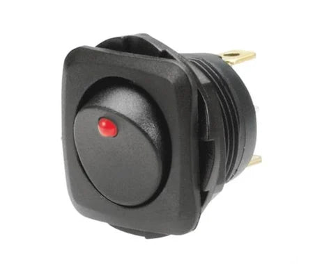 SPST 125V Illuminated Rocker Switch