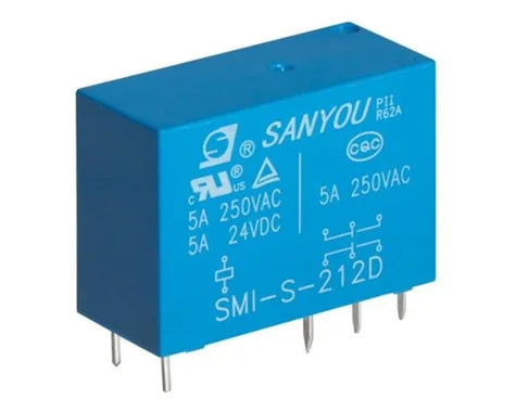 DPDT 12Vdc/5A Relay