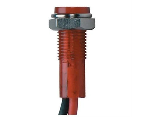 12V LED Assembly with 6mm Holder - Red