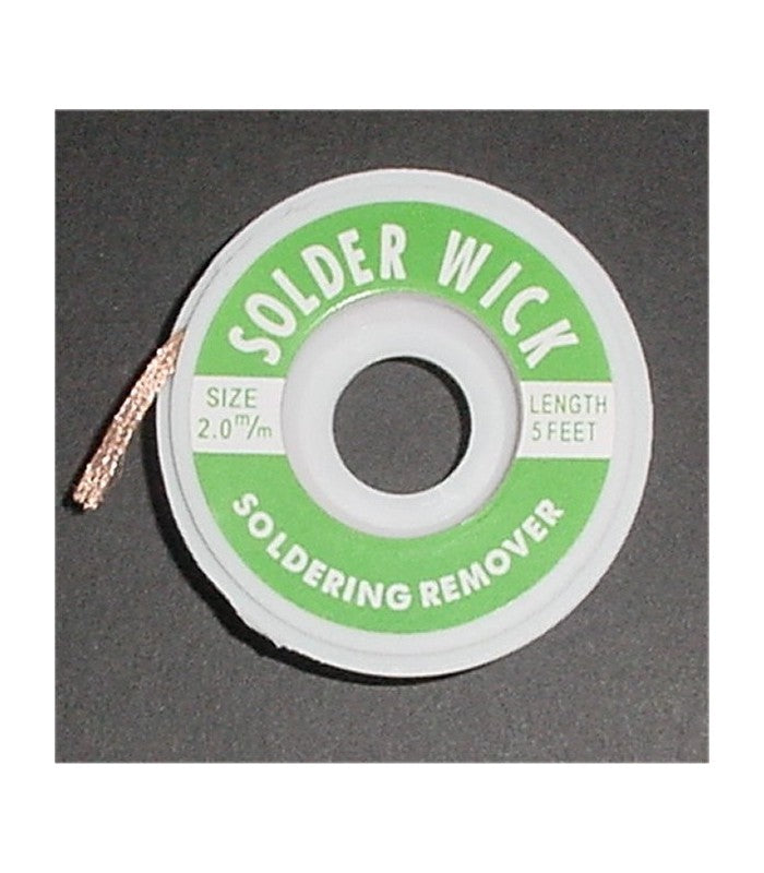 2mm X 5ft Roll Solder Wick