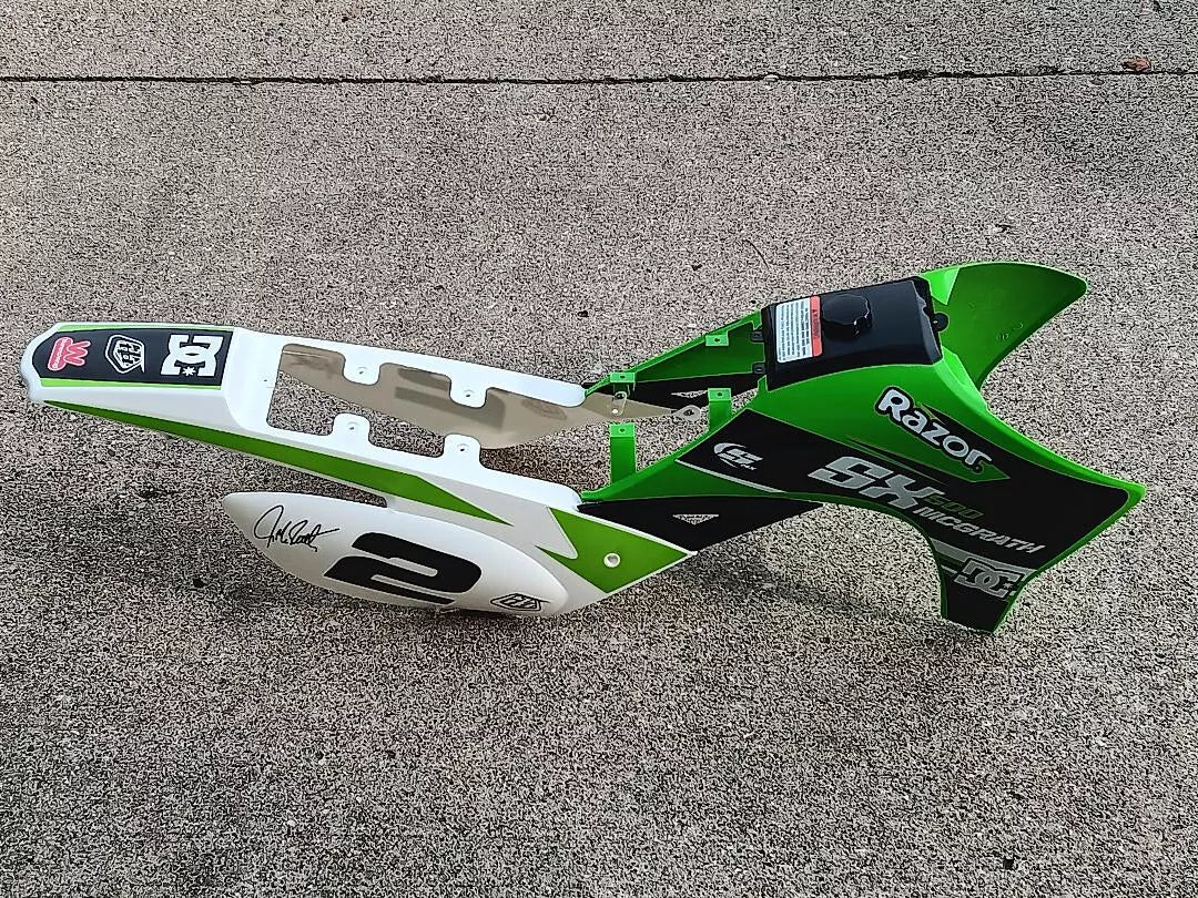 Green Razor Fx500 Razor SX500 Body Fairing (Plastics) With Seat – Battery Giant & Electronics