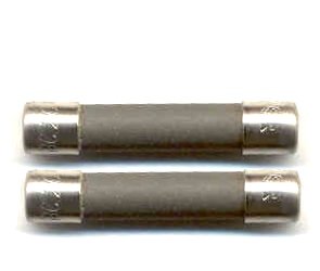 5A 250V 1-1/4x1/4-Inch Ceramic Time Delay Fuse (2-Pack)