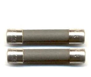 3A 250V 1-1/4x1/4-Inch Ceramic Time Delay Fuse (2-Pack)