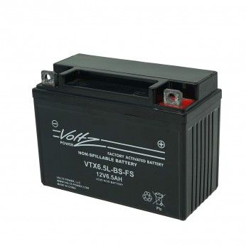 Voltz Powersport FACTORY SEALED MAINTENANCE FREE VTX6.5L-BS