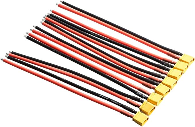 XT30 Male Connector Harness - 1 Harness – Battery Giant & Electronics
