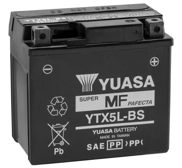 Yuasa YUA-YTX5L-BS Maintenance Free AGM